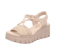 Rieker damen-Sandalette Perl-Beige 38