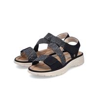 Rieker FSK Damen Sandalen für Damen, schwarz, Gr. 40 EU