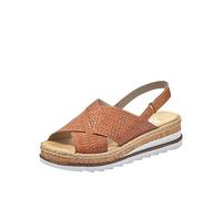 FSK Damen Sandalen braun/cayenne - Gr. - 37