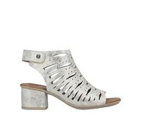 Rieker Damen Sandaletten Silber, Damen, Größe: 38, Material: Kunstleder/Synthetik