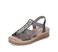 FSK Damen Sandalen - Farbe - basalt - Größe - 40