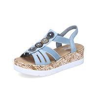 FSK Damen Sandalen aqua - Gr. - 41