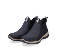 Rieker Damen-Schlupfstiefelette Blau-Schwarz 38