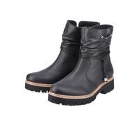 Rieker - Damen Schlupfstiefelette schwarzgefüttert Schwarz - Gr. - EU 38