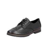 Rieker Damen Schnürer 45304-00 schwarz Gr. 37