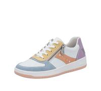 FSK Damen Halbschuhe - Farbe - aqua/weiss/sun/aprikot/blasslila - Größe - 39