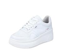 Plateausneaker RIEKER Gr. 40, weiß Damen Schuhe Sneaker mit loser Einlage, Freizeitschuh, Halbschuh, Schnürschuh (75370740-40)