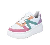 Rieker Damen M7814 Schnürhalbschuhe, Weiß, 41 EU