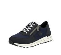 Rieker Damen-Schnürhalbschuh Blau blau40