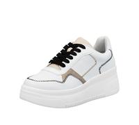 Rieker Damen M7813 Sneaker Low, Weiss, 42 EU