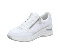 Rieker Damen-Schnürhalbschuh Weiß-Silber-Grau 40