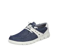 Rieker Slipper 44000 Damen Ozean Textil Größe 39 Normal