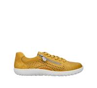 Rieker Damen Schnürschuhe Gelb, Damen, Größe: 41, Material: Glattleder/Synthetik