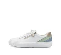 Rieker Damen Schnürschuhe L59L1, Damen Komfortschuhe, Weiß 80, 37 EU