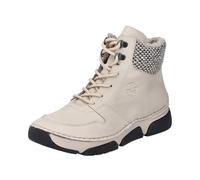 Rieker Schnürstiefel 45955-60 Damen Beige Gr. 41 EU