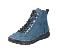 Rieker Damen 55022 Schnürstiefel, Grün, 39 EU