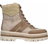 Rieker Winterstiefelette Y6230 Schnürboots mit Innenreißverschluss Nubuklederimitat hellbeige Gr 42