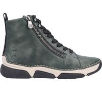 Rieker Damen Schnürstiefel 45920-54 Grün Gr. 37