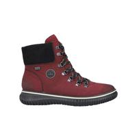Rieker Damen 74247 Schnürstiefel, Rot, 36 EU