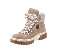 Lederimitat/Textil Stiefelette Rieker Braun/Beige 5M998/60X36
