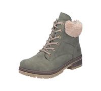 Winterstiefelette RIEKER Gr. 37, grün (khaki, beige) Damen Schuhe (10862660-37) khaki, beige