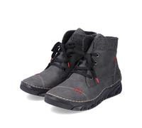 Rieker Damen-Schnürstiefelette gefüttert Anthrazit-Grau 39