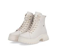Rieker Damen-Schnürstiefelette Kreide-Beige 43
