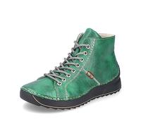 Rieker Damen Schnürstiefeletten 71510, Frauen Stiefeletten,uebergangsschuhe,uebergangsstiefel,schnürboots,übergangsschuhe,grün (52),42 EU / 8 UK