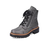 Rieker Damen Schnürboots Grau - Größe: 37