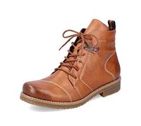 Rieker Damen Schnürstiefeletten 73501, Frauen Stiefeletten,halbstiefel,Kurzstiefel,uebergangsschuhe,uebergangsstiefel,Boots,braun (24),37 EU / 4 UK