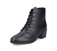 Rieker Damen Schnürstiefeletten 73930, Frauen Stiefeletten,schnürboots,reißverschluss,Boots,Stiefel,Bootee,Booties,schwarz (00),38 EU / 5 UK