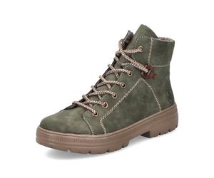 Rieker Damen Schnürstiefeletten N0030, Frauen Stiefeletten, lose Einlage