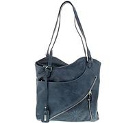 Rieker Damen H1025 Shopper, Blau