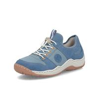 Rieker Slip-On Sneaker 64271543-37 Damen Größe 37 Blau Lederimitat/Textil Schnellverschluss