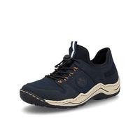 Rieker Slip-On Sneaker L0593 Damen Nachtblau Gr. 40 mit Schnellverschluss