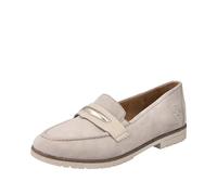 Rieker Damen Slipper 45301-60 beige Gr. 37
