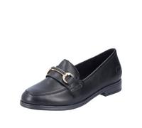 Rieker Damen Slipper 46262-00 schwarz Gr. 36