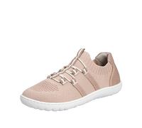 Slip-On Sneaker RIEKER "Barfußschuh, Slipper, vegan" Gr. 37, rosa (rosé) Damen Schuhe Sneaker mit elastischem Strickschaft (22406107-37)