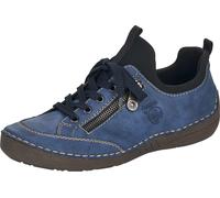 Rieker Damen-Slipper-Slip-On Blau, Farbe:blau, EU Größe:40