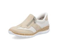Rieker Damen N42G5 Slipper, Beige, 39 EU