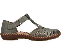 Rieker Halbschuhe M1688-54 Damen Grün Größe 40