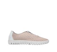 Rieker Damen Sneaker M2356 – Halbschuhe lightrose/weiss Größe 42