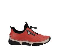 Rieker Damen-Halbschuhe 45951 HWK – flamme/schwarz – Größe 37