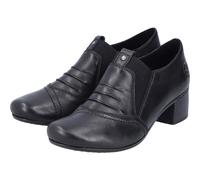 Rieker - Damen Slipper schwarz schwarz/schwarz - Gr. - EU 38