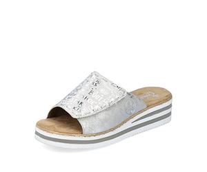 Rieker Damen Slipper V0290, Frauen Slip On