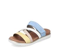 Rieker Damen Slipper V5056, Frauen Slip On,einschlupf,Slipper,Mokassins,Halbschuhe,Loafer,Slip-ons,Multi (68),42 EU / 8 UK