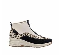 Rieker Damen Sneaker High Beige, Damen, Größe: 39, Material: Kunstleder/Textil