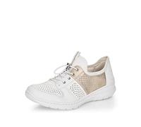 Rieker Damen Slipper Bequem Weiß Größe 40 EU