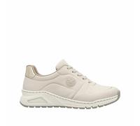 Rieker Damen Sneaker M4903-60 beige Gr. 40