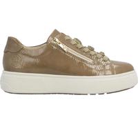 Rieker Damen Sneaker Low Beige, Damen, Größe: 40, Material: Synthetik/Textil